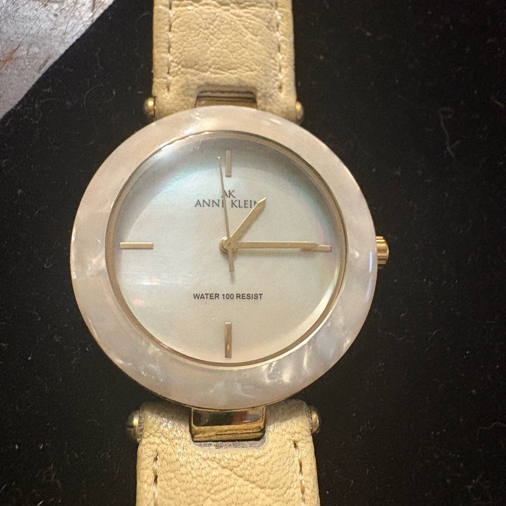 Anne Klein Silver Stainless Steel Watch